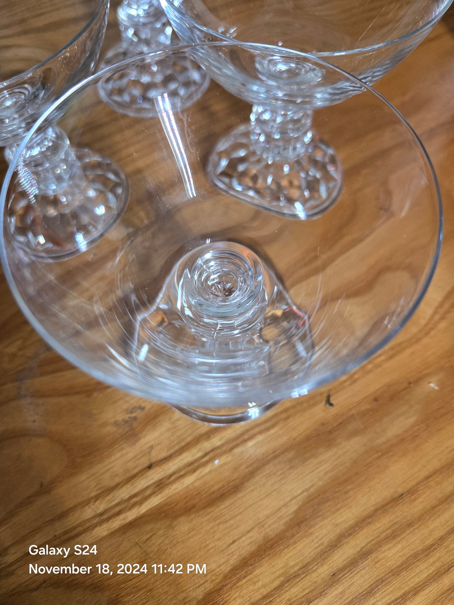 Fostoria crystal glasses